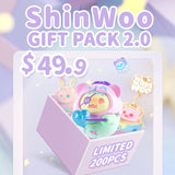 Finding Unicorn ShinWoo Gift Pack 2.0 Blind Box Collectible Action Figures Lucky Bag Mystery Box Gifts Toys Ghost Bear Accessory