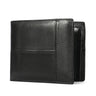 First layer cowhide horizontal square men·s money clip  Retro anti-theft brush card wallet Two-fold genuine leather men·s wallet