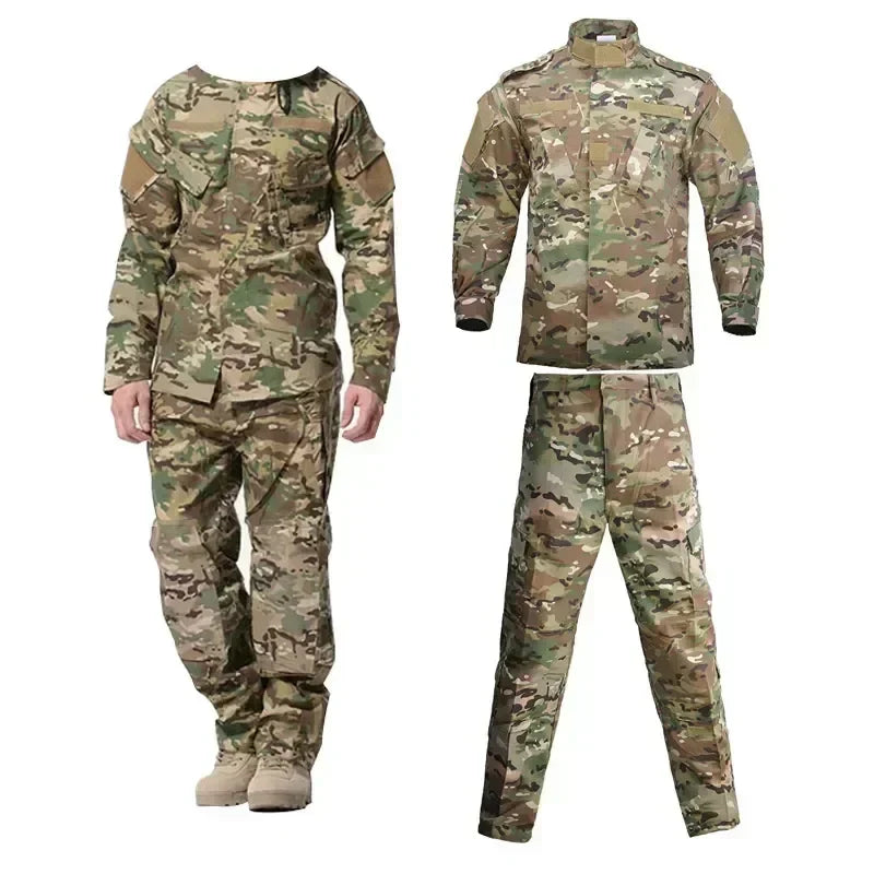 Fishing Multicam Coat Softair Uniform Clothes Suit Military Hunting Army Camouflage Pant Combat Militar Airsoft Tactical Men