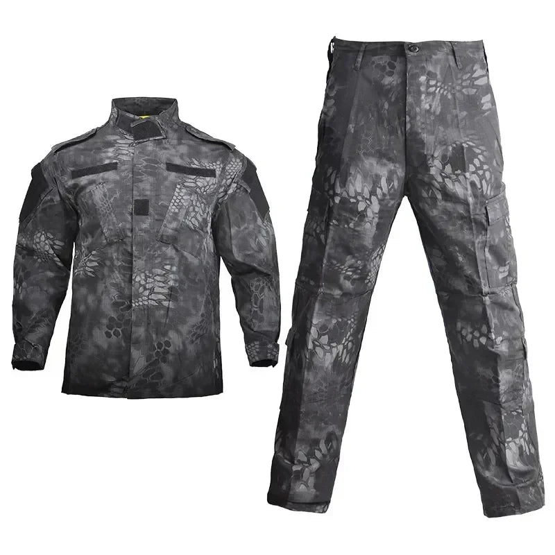 Fishing Multicam Coat Softair Uniform Clothes Suit Military Hunting Army Camouflage Pant Combat Militar Airsoft Tactical Men