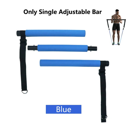 Fitness Resistance Bands Set Yoga 5 Tube Workout Bands Home Exercise Bands with Door Anchor Handles Ankle Straps Gym Equipment