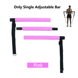 Fitness Resistance Bands Set Yoga 5 Tube Workout Bands Home Exercise Bands with Door Anchor Handles Ankle Straps Gym Equipment