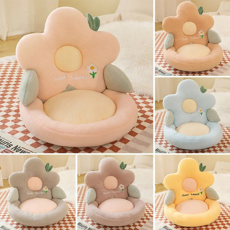 Flower Children's Sofa Cute Chair Lazy Couch Stool for Children Couch Creative Cartoon Shape Sofa Chair Cute Chair Easy To Clean