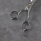 FnLune 6.5 Inch VG-10 Strange Blade Professional Hair Salon Scissors Cut Barber Tools Haircut Shear Hairdressing Scissors