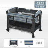 Foldable Baby Cradle Bed Multi-functional Children's Beds Portable Mobile Newborn Splicing Large Bed Modern Children's Furniture