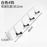 Foldable Coat Rack Bamboo Hat Hanger With Hook Wall-mounted Shelf Kitchen Toilet Wall Clothing Rack Sundries Storage Hooks