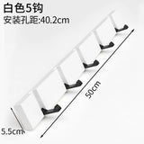 Foldable Coat Rack Bamboo Hat Hanger With Hook Wall-mounted Shelf Kitchen Toilet Wall Clothing Rack Sundries Storage Hooks