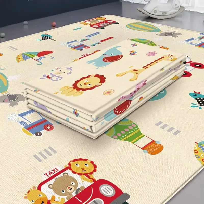 Foldable XPE Kids Rug Foldable Cartoon Baby Play Mat Toys For Children Mat Playmat Puzzle Carpets in The Nursery Play Game Mats