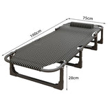 Folding Beds With Mattress Modern Simple Lunch Break Artifact Office Nap Bed outdoor camp bed Accompanying Bed Portable Recliner