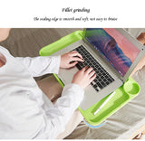 Folding Computer Desk With Cup Holder Portable Bed Laptop Desks Creative Mobile Phone Card Slot Study Table Stand Notebook Desk