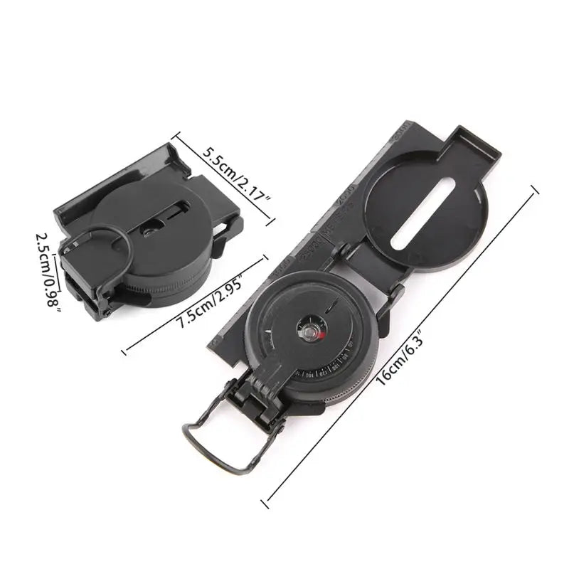 Folding Military Tactical Compass Kids Toys Teaching Compass Climbing Survival Equipment Camping Hiking