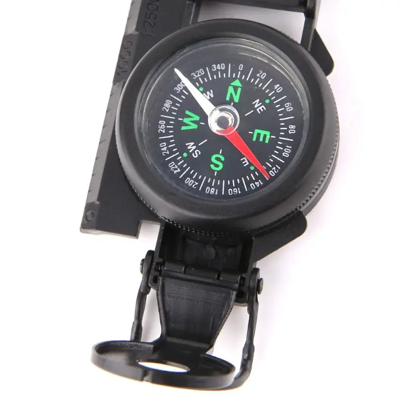 Folding Military Tactical Compass Kids Toys Teaching Compass Climbing Survival Equipment Camping Hiking