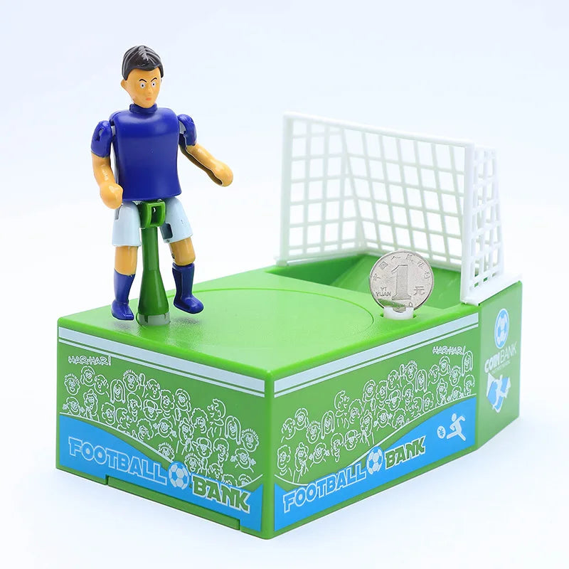 Football Field Piggy Bank Soccer Coin Holder Saving Money Jar Box Creative Soccer Fan Chlidren Birthday Kids Gift Table Decor