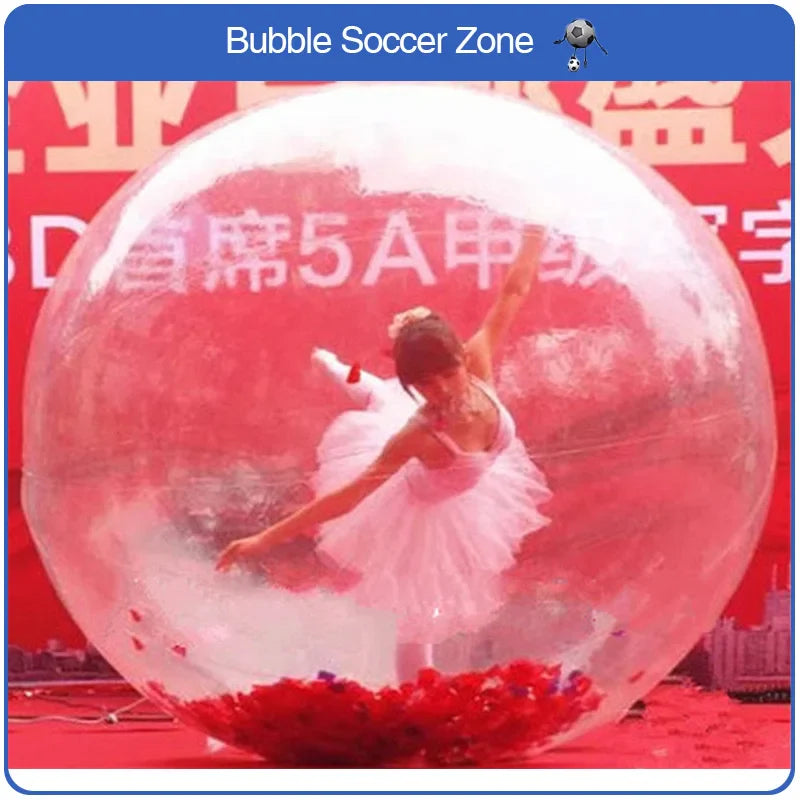 Free Shipping 2m TPU Inflatable Water Walking Ball  Water balloon Air Zorb Ball Walking On Water Walking Ball Water Ball