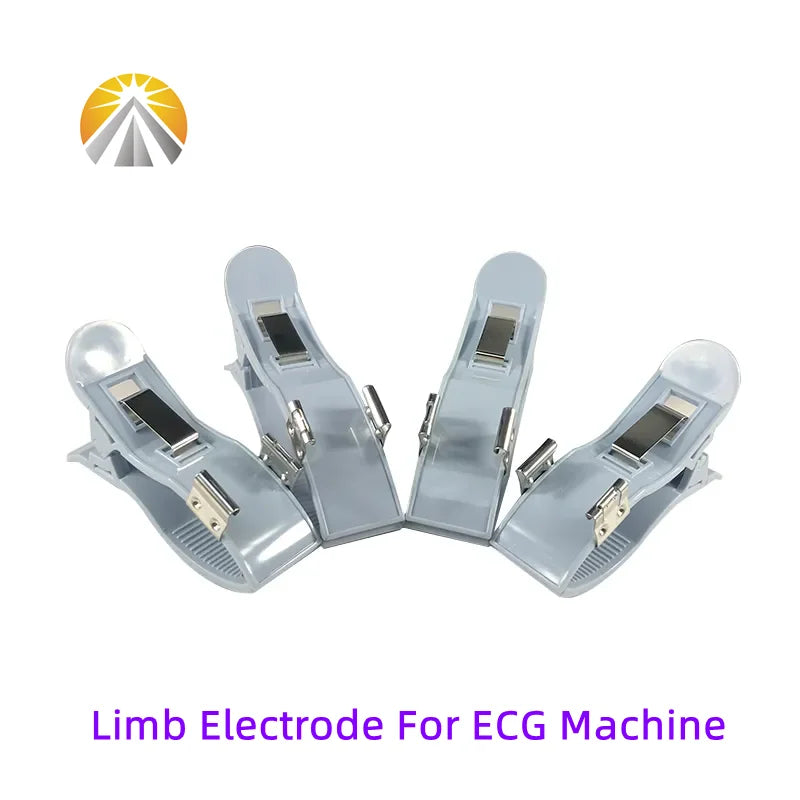 Full Set Chest Suction Ball & Limb Clamp Clip ECG Electrodes Dual or Multi-Function EKG Electrode For ECG Machine Adult Use