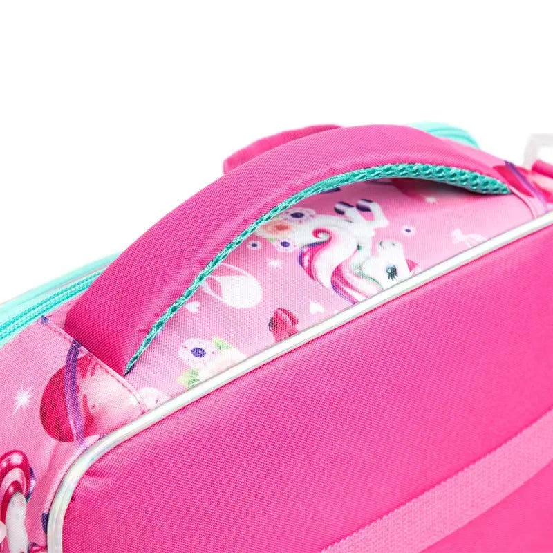 Functional Pattern Cooler Lunch Box Fresh Portable Insulated Oxford Lunch Bag Thermal Food Picnic Lunch Bags for Girls Kids