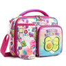 Functional Pattern Cooler Lunch Box Fresh Portable Insulated Oxford Lunch Bag Thermal Food Picnic Lunch Bags for Girls Kids