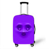 Funny Expression  Printed Suitcase Cover Ladies Travel Out Elastic Luggage Protective Cover Dust Cover Luggage Case