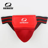 GINGPAI Sanda Protector MMA Groin Guard Protective Safety Cup Martial Arts Boxing Protector Sports Training Protective Gear