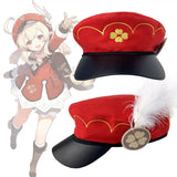 Game Genshin Impact Klee Cosplay Beret Lolita Girls Anime Kawaii Hat Women Student Funny Hats Props Cute Loli Anime Accessories