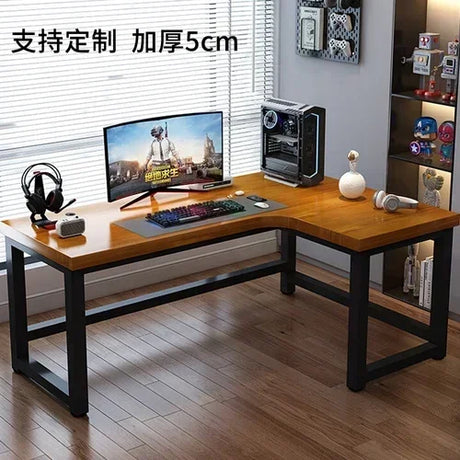 Gaming Reception Computer Desks Mobile Study Vanity L Shaped Computer Desks Reading Home Tavolino Da Letto Living Room Furniture