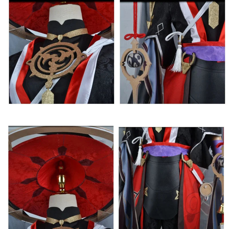 Genshin Impact cosplay scaramouche genshin genshin impact wig shoes Boots hat costume Outfit Uniform Party Dress Full Set