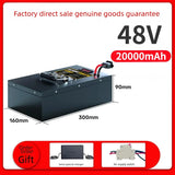 Genuine 60V 72V Ebike Lithium Battery 20Ah 30Ah 40Ah 50Ah Li ion Battery for 2000W 3000W Motor Electric Bicycle Bike Scooter