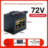 Genuine 60V 72V Ebike Lithium Battery 20Ah 30Ah 40Ah 50Ah Li ion Battery for 2000W 3000W Motor Electric Bicycle Bike Scooter