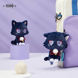 [Genuine] Anime Cosplay Game Genshin Impact Wanderer Fairytale Cat Plush Pillow Cartoon Pendant Soft Accessories Kids Xmas Gift