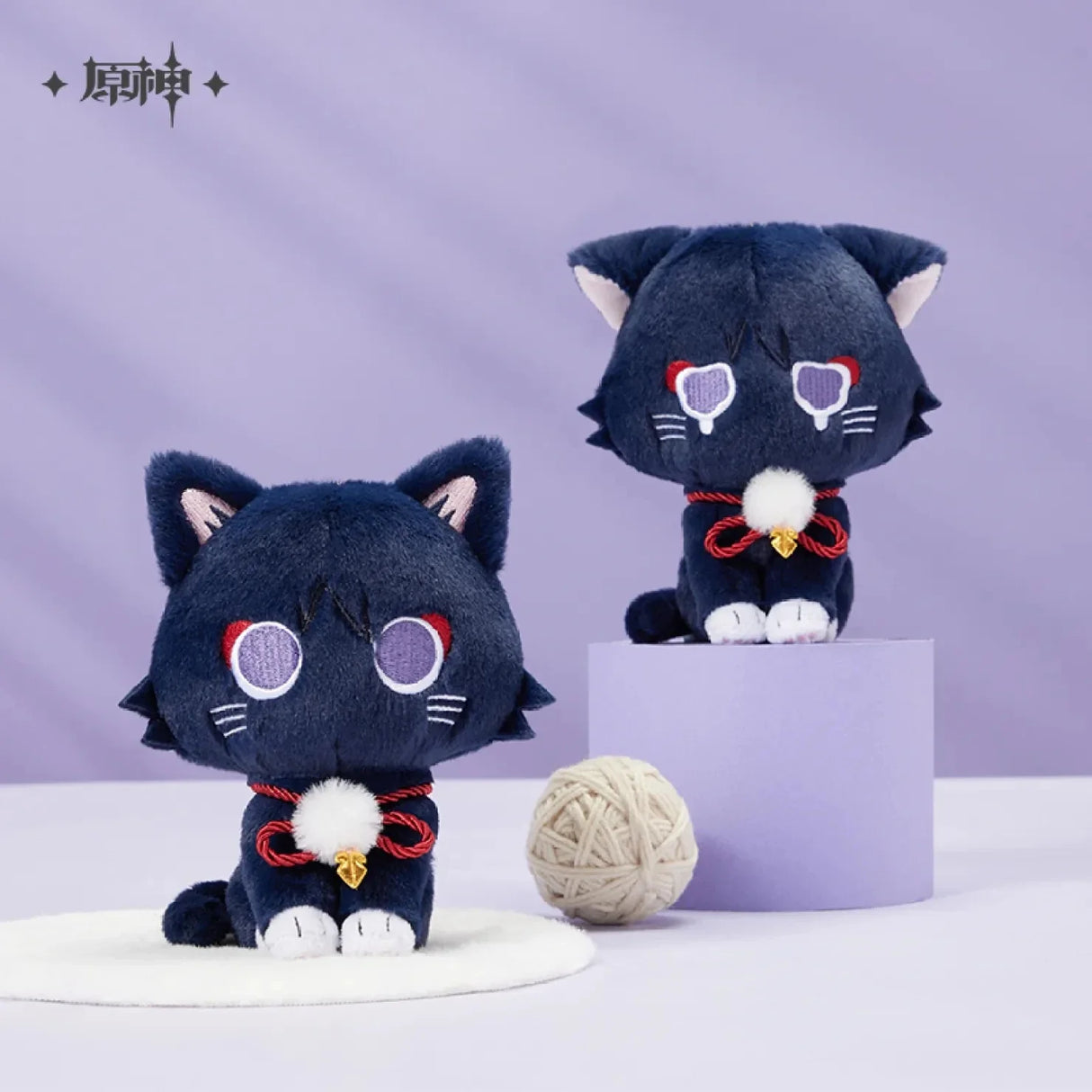 [Genuine] Anime Cosplay Game Genshin Impact Wanderer Fairytale Cat Plush Pillow Cartoon Pendant Soft Accessories Kids Xmas Gift