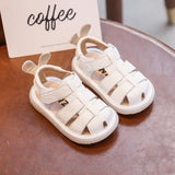 Genuine Leather Boy Sandals 2023Summer Cowhide Baby Shoe Soft Sole Walking Shoe0-3YearSandals for Girl Breathable Kids Shoe유아 샌들