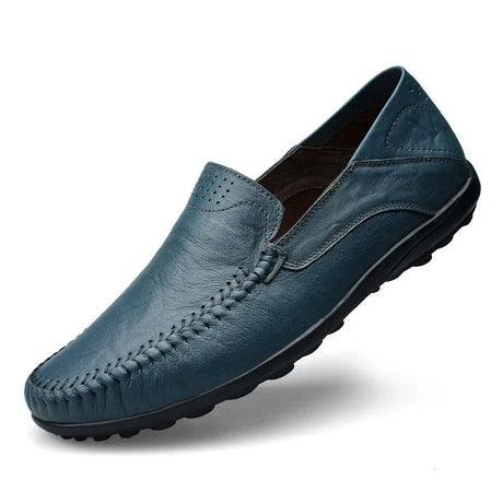 Genuine Leather Men Casual Shoes Luxury Brand Formal Men Loafers Moccasins Italian Breathable Slip on Male Boat Shoes Size 37-47