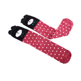 Girl Socks  Knee Socks Kids Dance Legwarmers Cute Bear Animal Cartoon 3 -12 Years Old Cotton Long Tube Princess Free Shipping