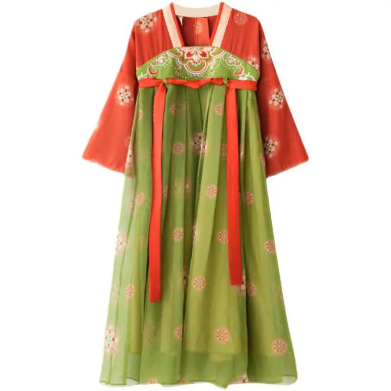 Girls Ethnic Dress Set Bollywood Indian Salwar Kids Performance Cosplay Costume Carnival Outfit