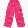 Girls Hip Hop Outfits Crop Tops Pink Cargo Pants Children Solid Shorts Clothes Set Kids Plaid Skirt Street Dance Jazz Costumes