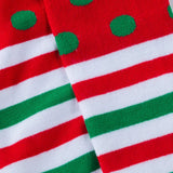 Girls Leg Warmers Stripe  Toddler Leggings Cotton Knee Newborn Tights Infant Soft Cartoon Print Socks Christmas Clothes