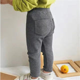 Girls Leggings Knitted Children Long Pants Autumn Infant Toddler Girls Leggings Baby Bottoms Trousers