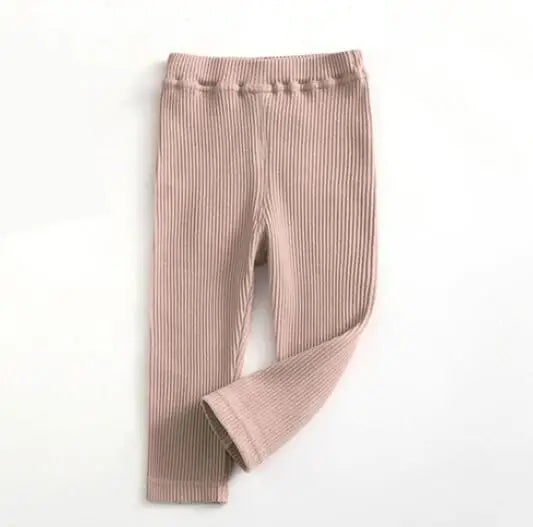 Girls Leggings Knitted Children Long Pants Autumn Infant Toddler Girls Leggings Baby Bottoms Trousers