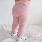 Girls Leggings Knitted Children Long Pants Autumn Infant Toddler Girls Leggings Baby Bottoms Trousers