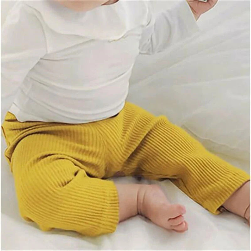 Girls Leggings Knitted Children Long Pants Autumn Infant Toddler Girls Leggings Baby Bottoms Trousers