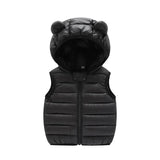 Girls winter cotton jacket fashion all-match thick Keep warm boy fur collar coat Korean version 2-7 years child Quality clothing