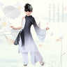 Girls yangko dance new children's clothing costume stage costumes ink classical dance costumes children alone dance fan dance