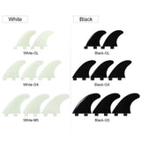 Gl/Gx/M5/G5 Fins Surf Water Wave Fin Sup Accessory Surfboard Fin Thrusters Tir Fins Stand Up Paddle Board Nylon Surf Fins