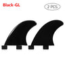 Gl/Gx/M5/G5 Fins Surf Water Wave Fin Sup Accessory Surfboard Fin Thrusters Tir Fins Stand Up Paddle Board Nylon Surf Fins