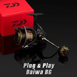 Gomexus Power Handle For Daiwa BG MQ Saltist 1500-8000 Spinning Handle 65mm Fishing Reels