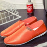 Good Hot New Black Hot New Flats Moccasins Male Footwear Brand Leather Men Casual Black Shoes #2873696666666