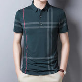 Jones Dark Green Men's Performance Polo