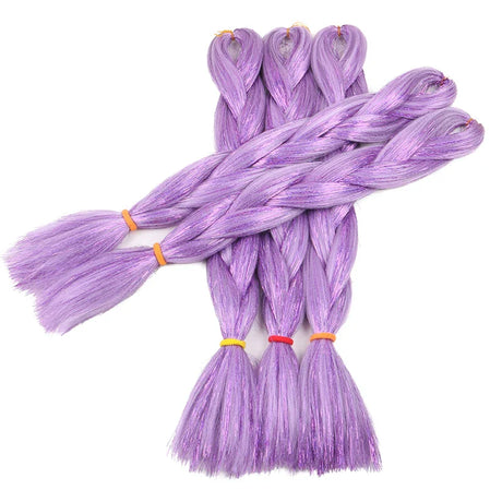 Luxury ForBraiding 3pcs bulk buy Henlon 24inch 60cm Folded Two Three Tone Color Ombre Braiding Synthetic Jumbo Braids