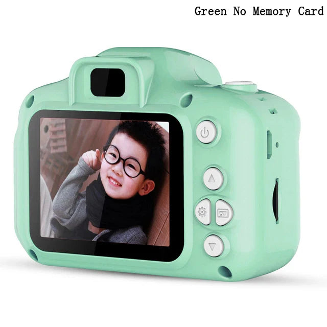 Cute Kids Mini Digital Photo 1080P Video Camera 2.0 Inch HD Screen Small Toy Camcorder Videocamera Micro Cam Children Best Gift