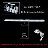 220V Creative Betta Fish Tank Breeding Incubator Isolation Box Water-free Desktop Small Acrylic Ecological Aquarium Tank